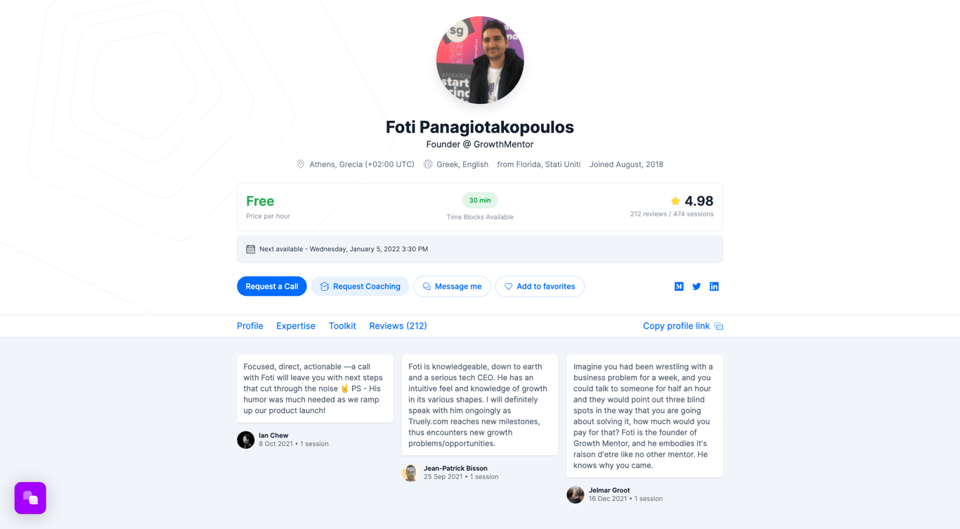 GrowthMentor