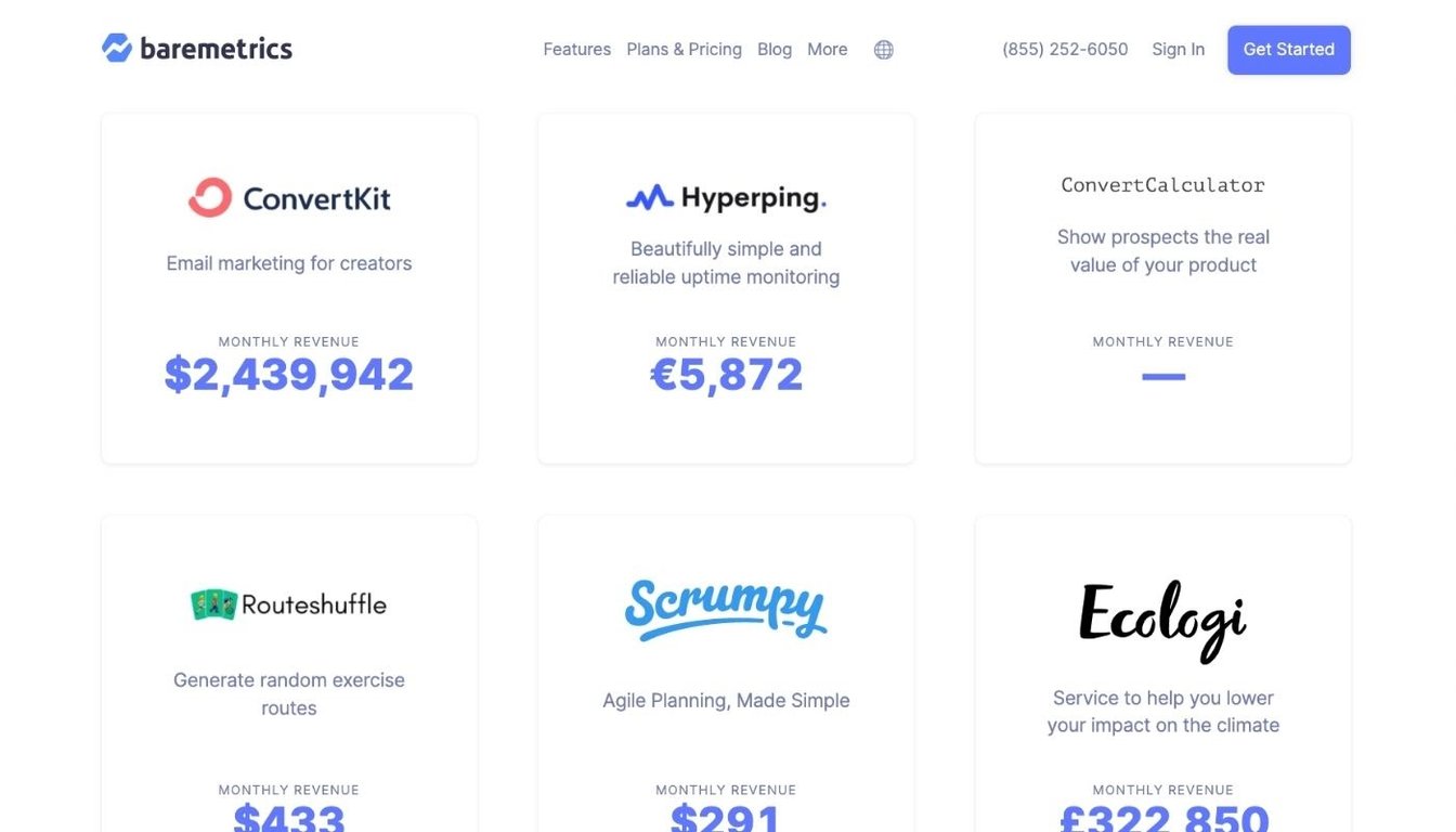 Open Startup by Baremetrics