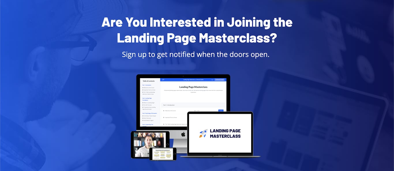 Entrepreneurship certification #14: Landing Page School