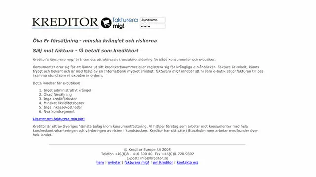 Kreditor