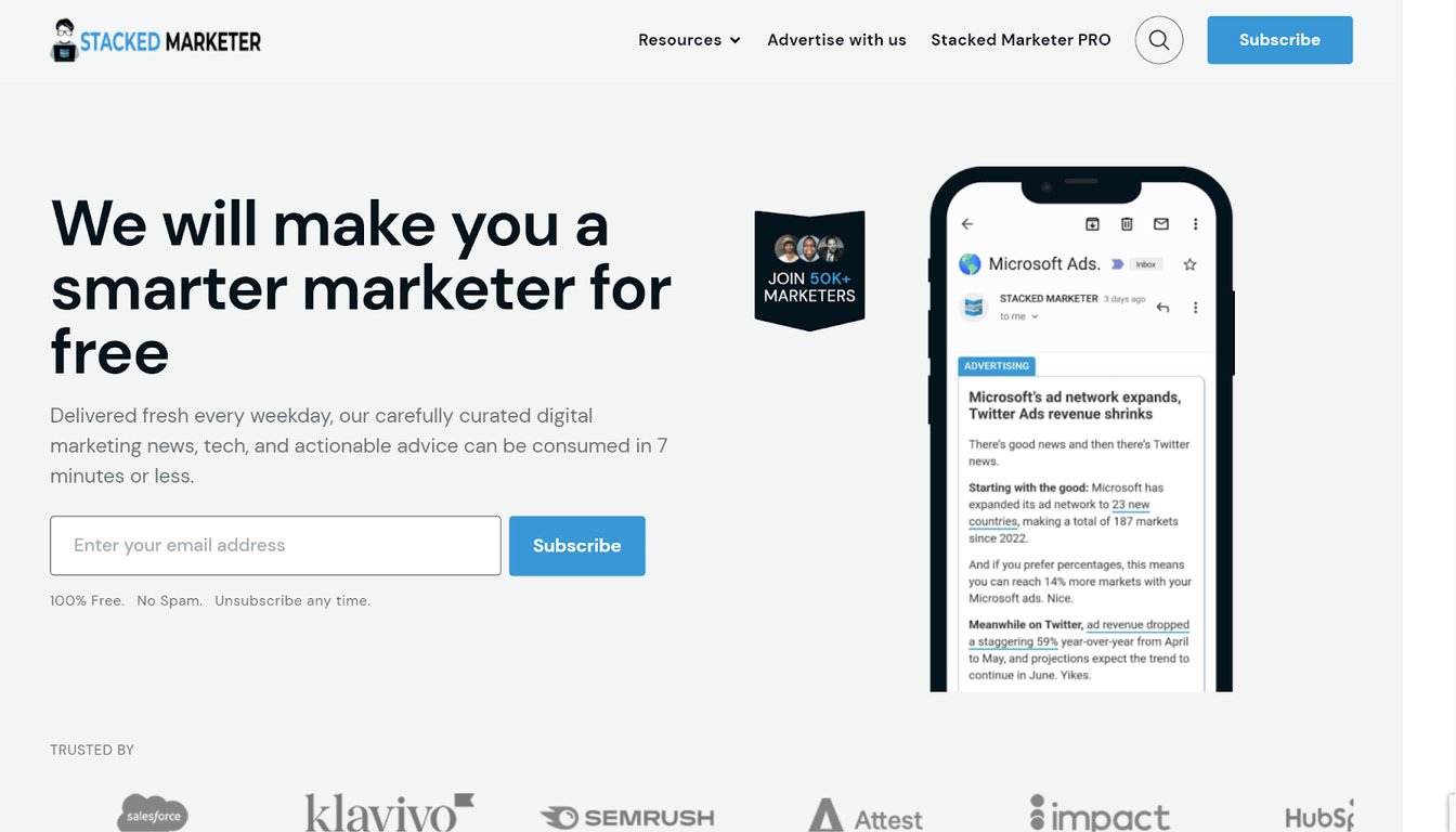 Stacked Marketer