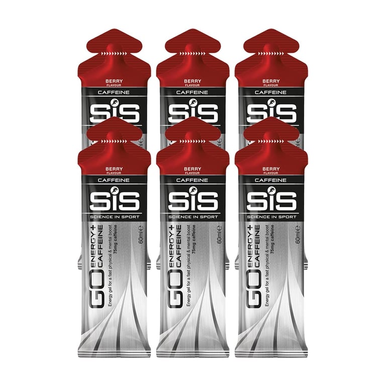 Go Isotonic Energy Gel + Caffeine Berry 60ml (6 st.)