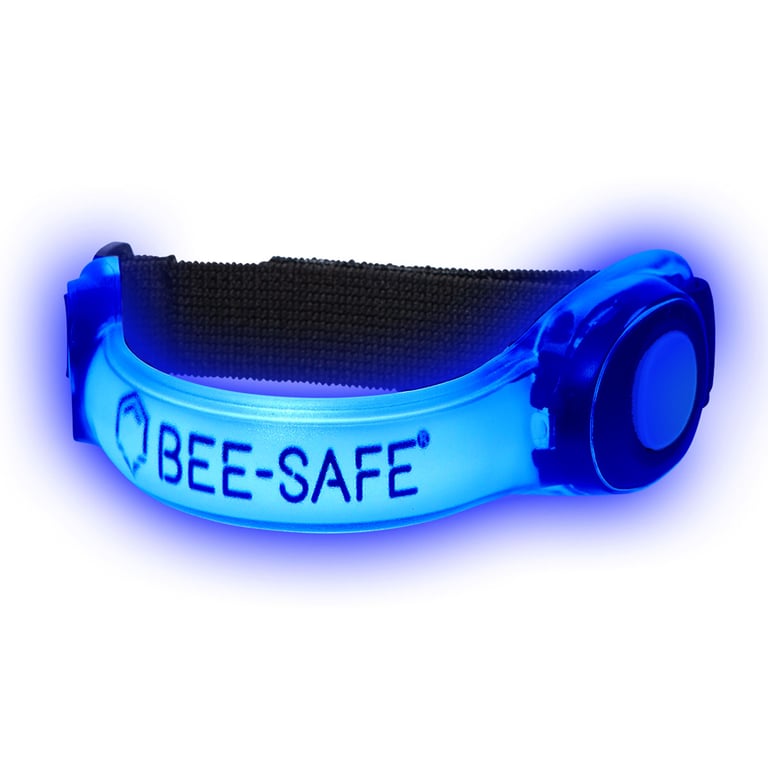 armband LED reflectie blauw