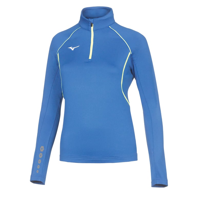 shirt lange mouw 1/2 zip Premium warm