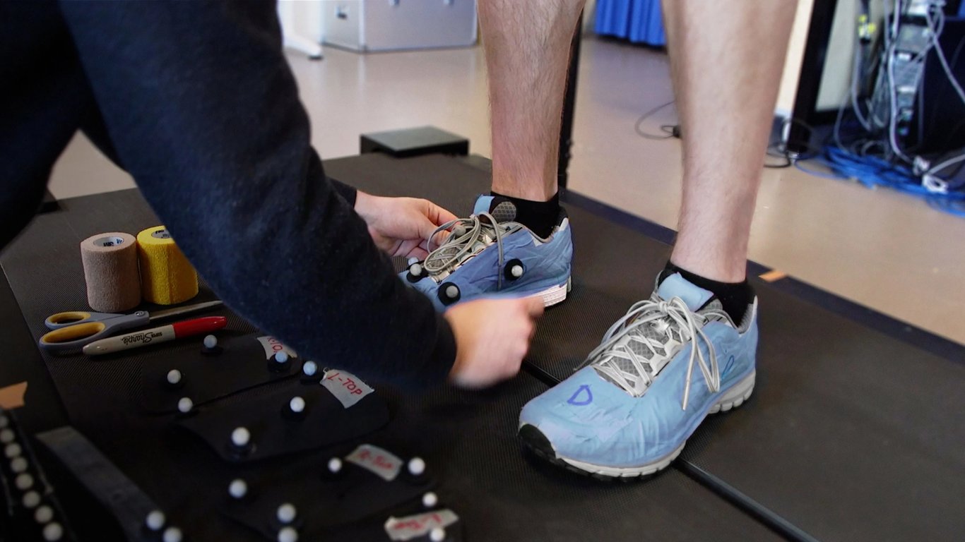 Brooks test lab, hier worden de Brooks schoenen uitvoerig getest