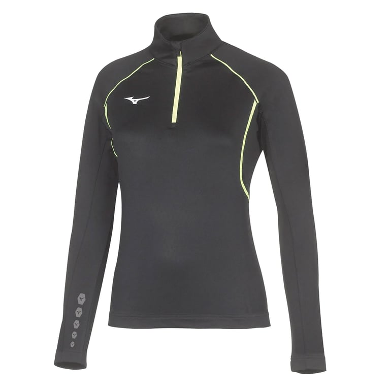 shirt lange mouw 1/2 zip Premium warm