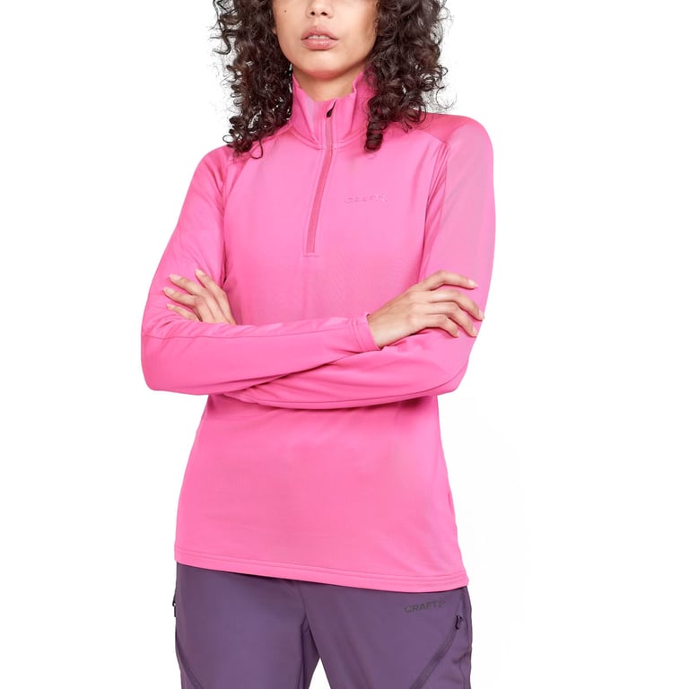 shirt lange mouw 1/2 zip Winter Core