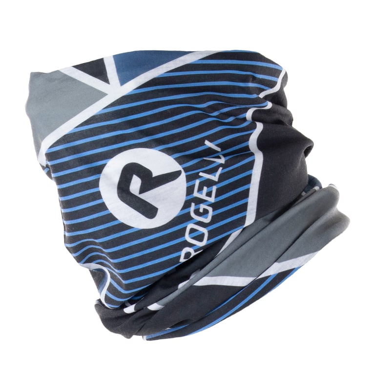 scarf Blauw/Zwart