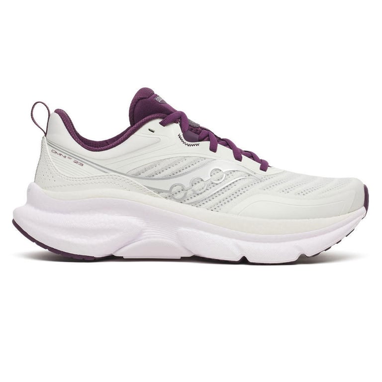 Saucony Omni ST 23 (Ivory/Eggplant) dames