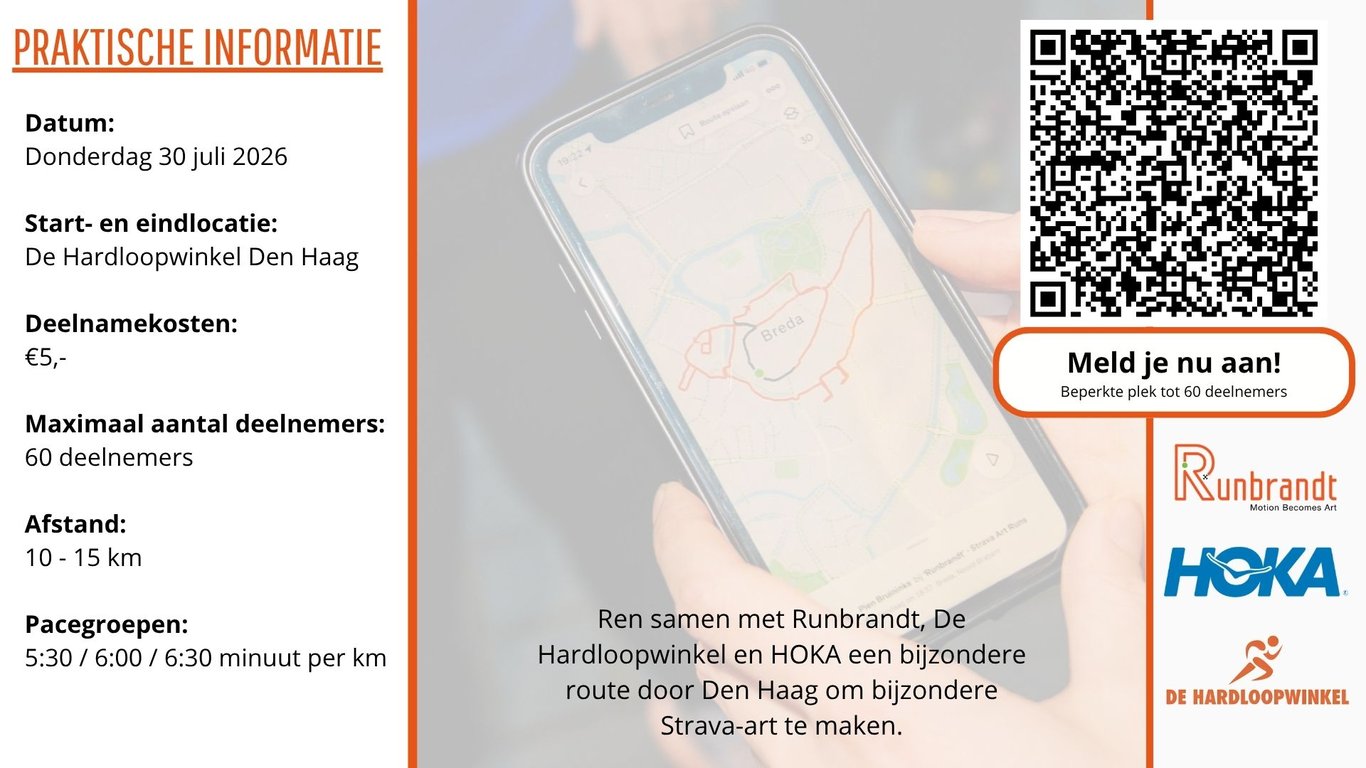 Runbrandt Social Run | De Hardloopwinkel