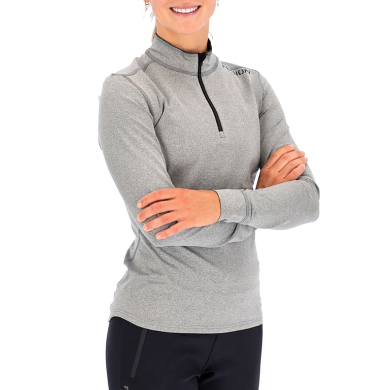 shirt lange mouw 1/2 zip C3 Zip Neck