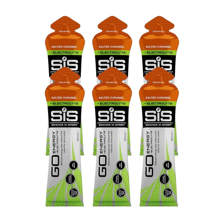 Go Isotonic Energy Gel + Electrolyte Salted Caramel 60ml (6 st.)