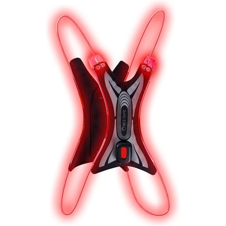 reflectievest spider LED USB oplaadbaar