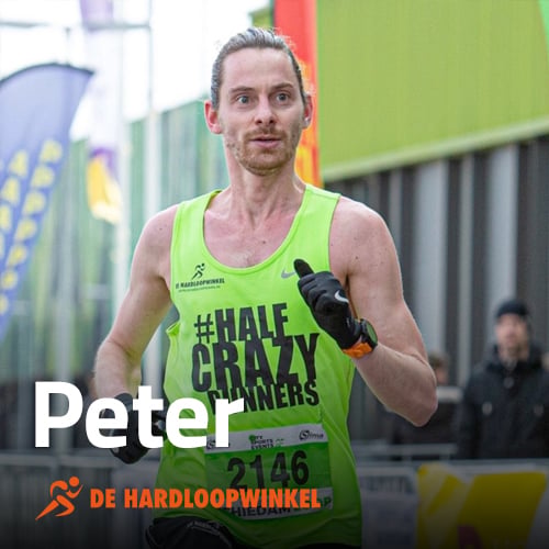 Foto van Peter, Peter werkt sinds 2017 bij De Hardloopwinkel Bodegraven en is daar de bedrijfsleider.