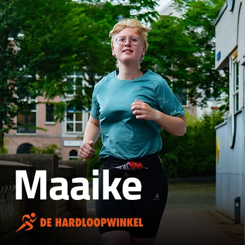 foto van maaike, is verkoopmedewerker bij de Hardloopwinkel.