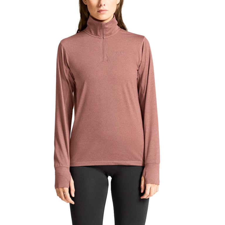 shirt lange mouw 1/2 zip Flow