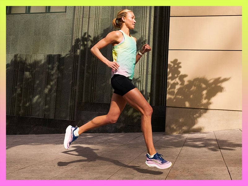 Hoka Skyflow dames hardloopschoenen | De Hardloopwinkel