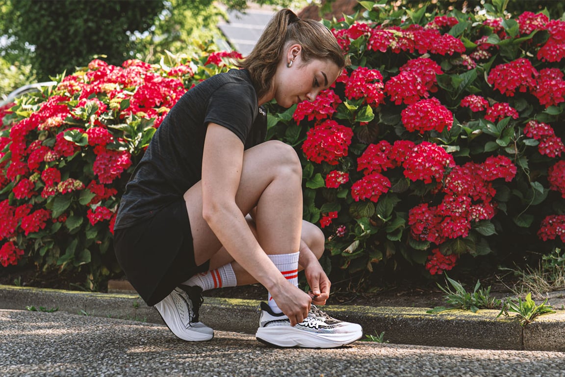 Hoka Skyflow loopschoenen pasvorm | De Hardloopwinkel