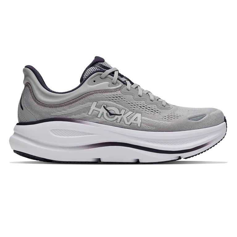 Hoka Bondi 9 hardloopschoen (Stellar Grey/Squid Ink) heren 