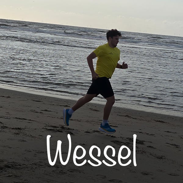 Foto van Wessel, winkelmedewerker van De Hardloopwinkel.