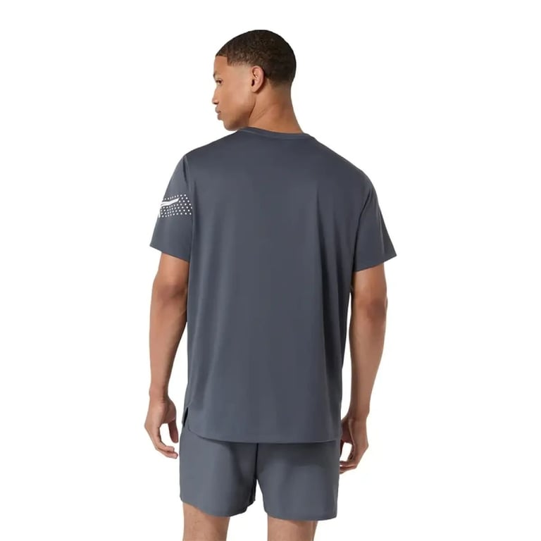 ASICS Icon korte mouwen (Carrier Grey)