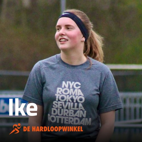 Foto van Ike, winkelmedewerker van De Hardloopwinkel.