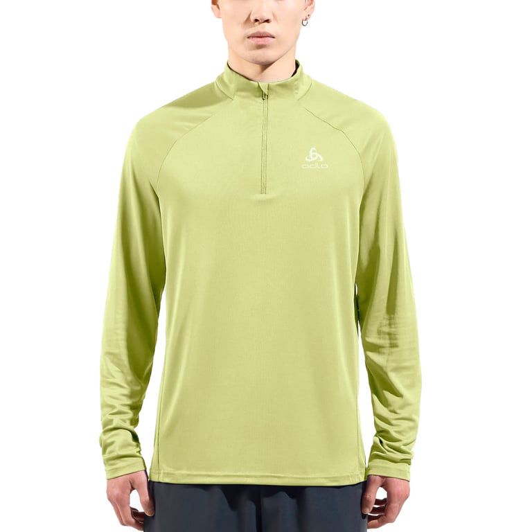 shirt lange mouw 1/2 zip Essential
