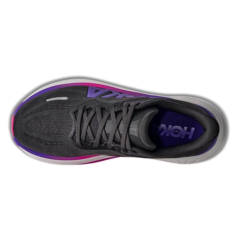 HOKA Clifton PRO (Carbon Black/Cosmic Purple) voor dames