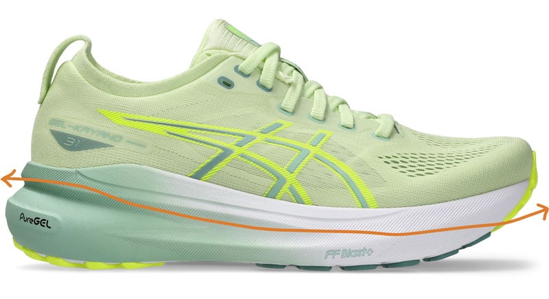 ASICS GEL-KAYANO 30 | 4D GUIDANCE SYSTEM dimensie 2 lengte