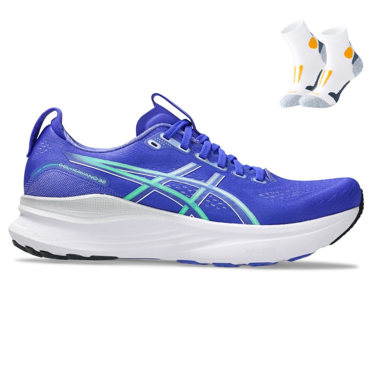 Gel Kayano 32 + Gratis Performance sokken wit