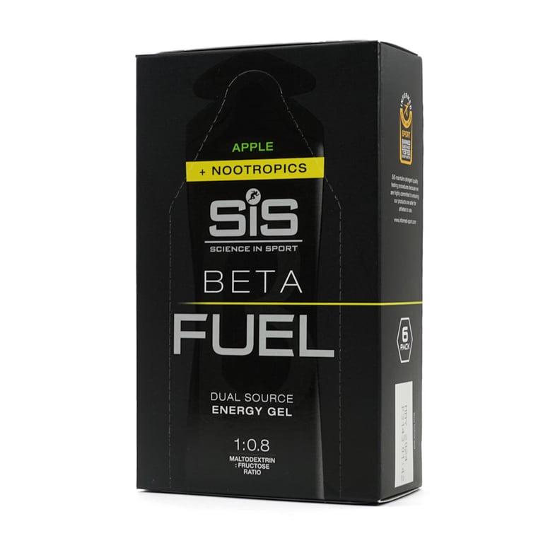 Beta Fuel Energy Gel Apple + Nootropics 60ml (6 st.)