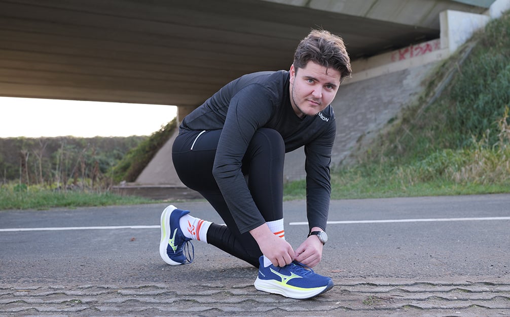hardloper test de Mizuno Wave Inspire 22 hardloopschoen