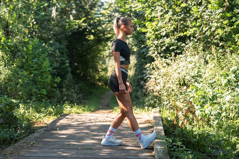 Hardloopschoenen dames, hebben een unieke pasvorm.