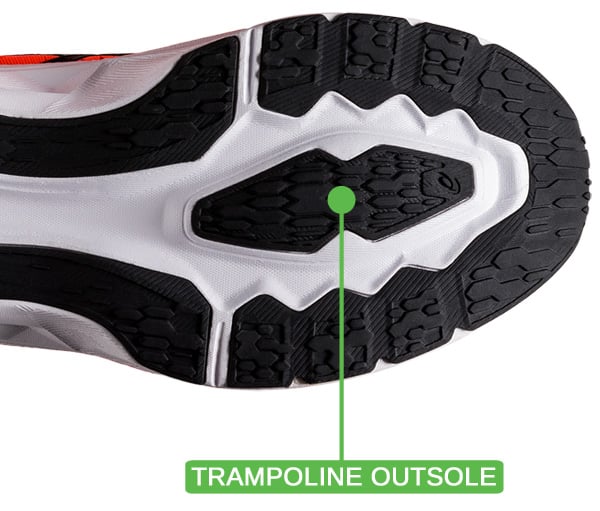 Trampoline outsole | DeHardloopwinkel.nl