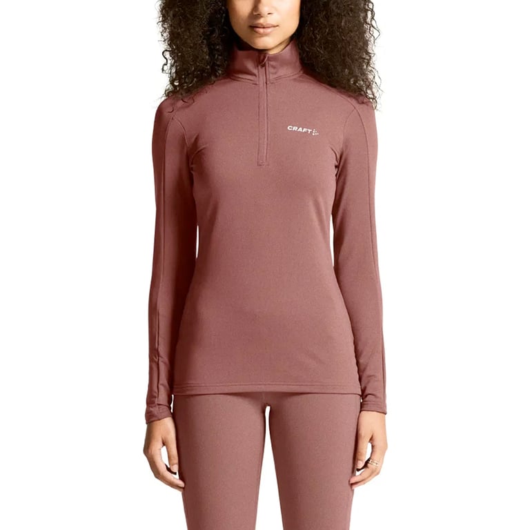 shirt lange mouw 1/2 zip Winter Core