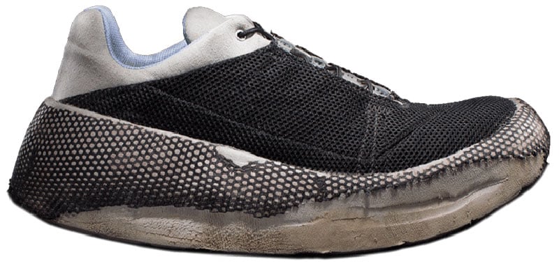 Afbeelding van de Mafate, de eerste hardloopschoen ontworpen door HOKA