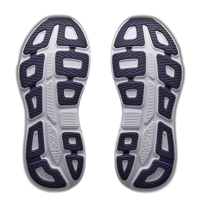 Hoka Bondi 9 hardloopschoen (Stellar Grey/Squid Ink) heren 
