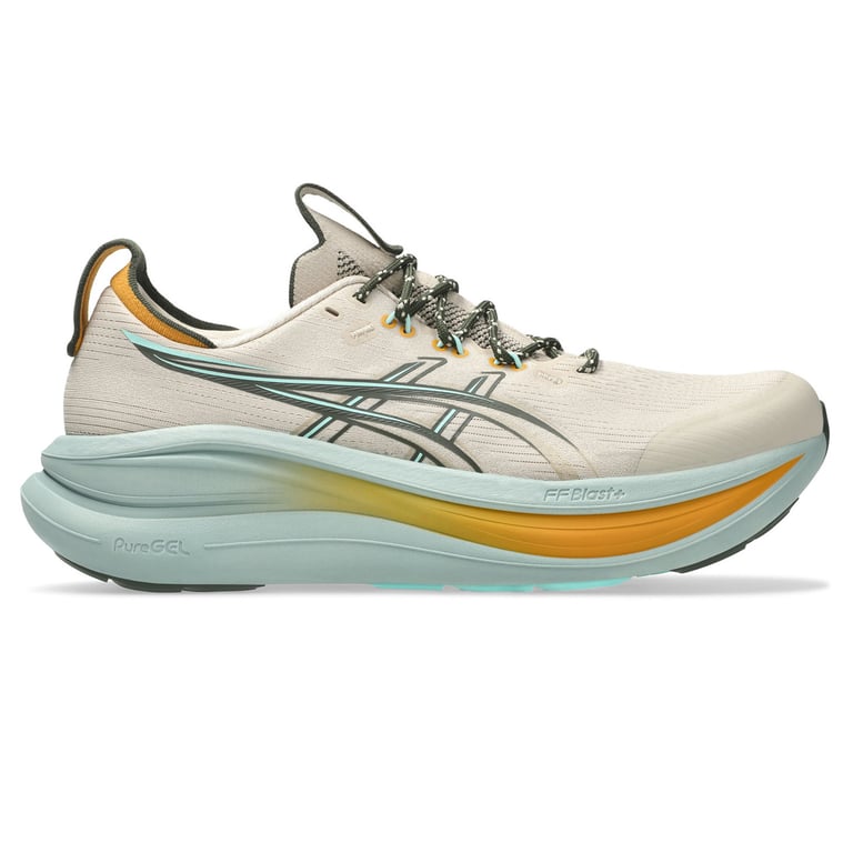 Asics Gel Nimbus 28 TR (Simply Taupe/Ocean Haze) voor heren 