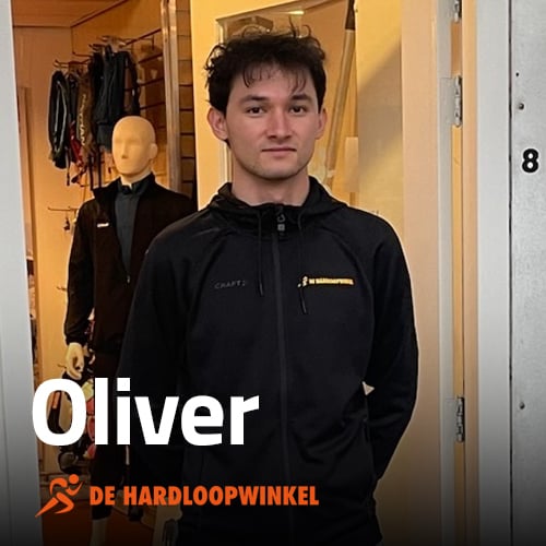 Foto van oliver, winkelmedewerker van De Hardloopwinkel.