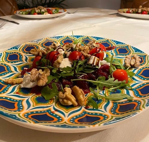 Carpaccio bieten recept