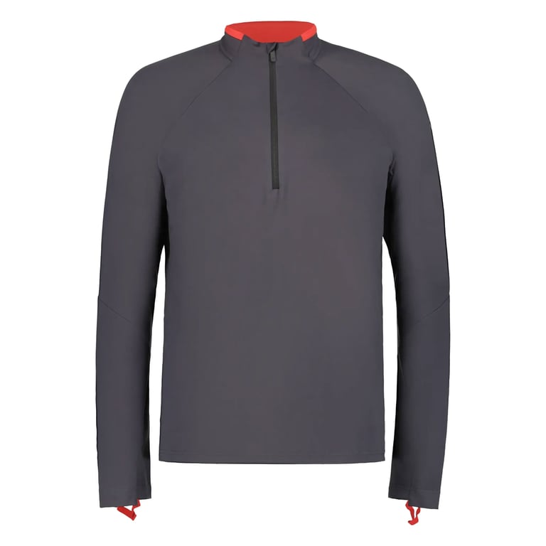 shirt lange mouw 1/2 zip Maanin