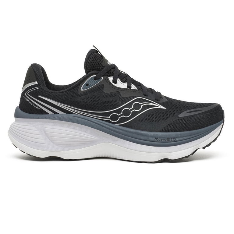 Saucony Hurricane 26 (Black/White) voor heren