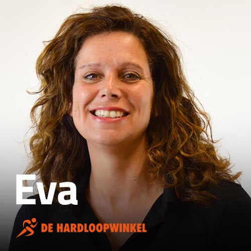 Foto van Eva, de mede-eigenaar van De Hardloopwinkel webshop 