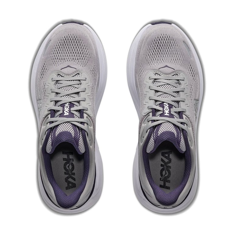 Hoka Bondi 9 hardloopschoen (Stellar Grey/Squid Ink) heren 