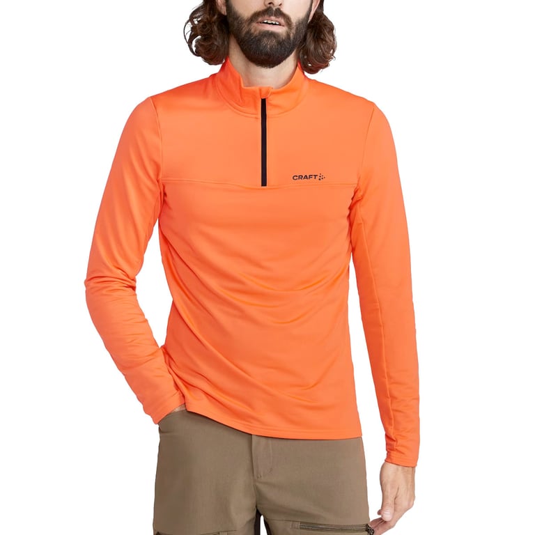shirt lange mouw 1/2 zip Winter Core