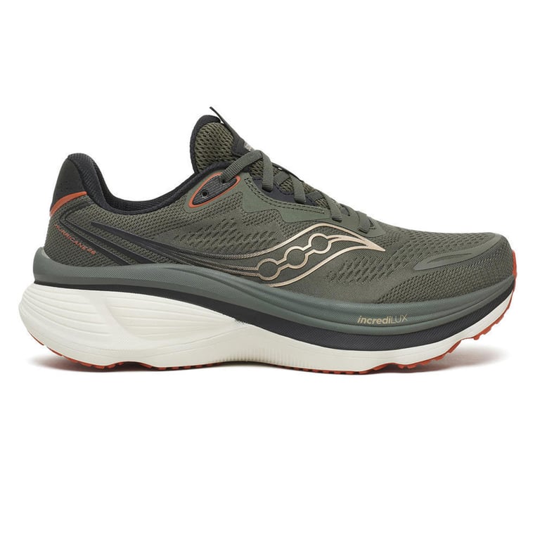 Saucony Hurricane 26 (Fatique/Black Vert) voor heren 