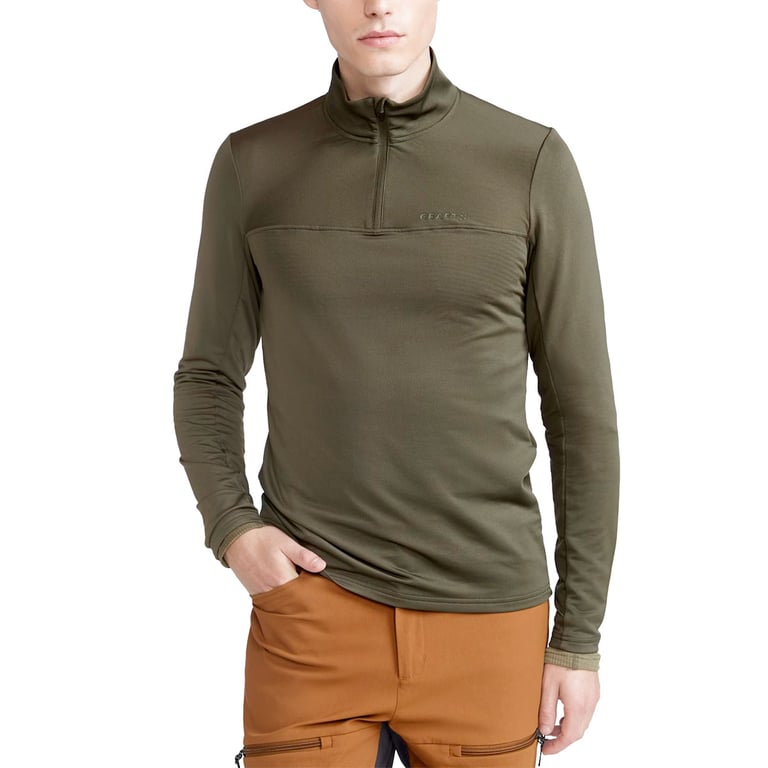 shirt lange mouw 1/2 zip Winter Core