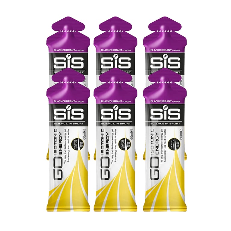 Go Isotonic Energy Gel Blackcurrant 60ml (6 st.)