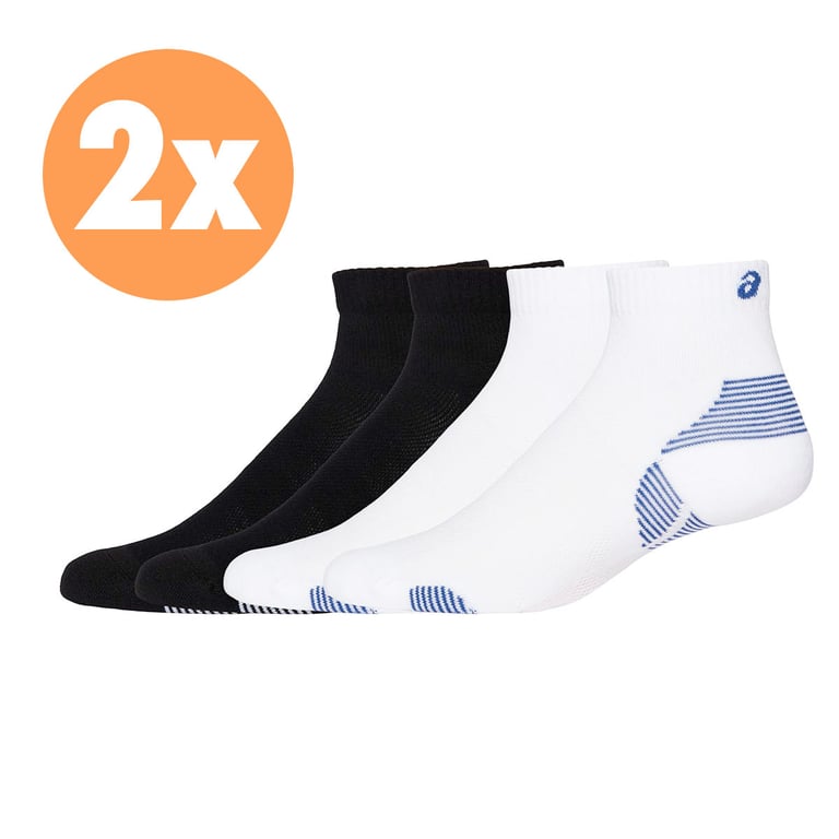 sokken Cushioned Run Quarter 2-Pack