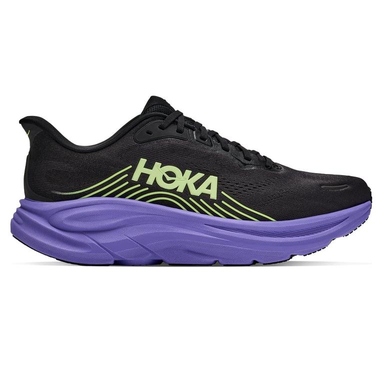 HOKA Clifton 11 (Black/Neon Yuzu) voor heren